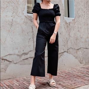 NWT H&M Cotton Poplin Jumpsuit